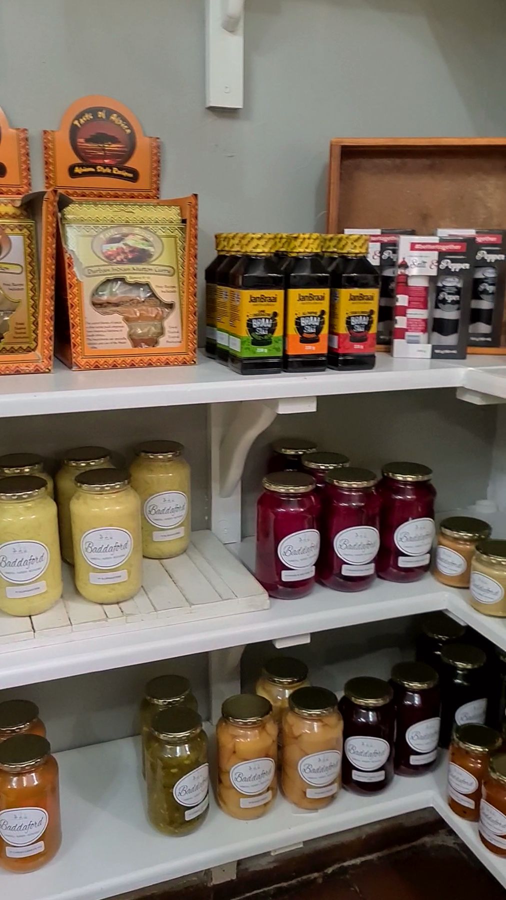 Preserves in the shop