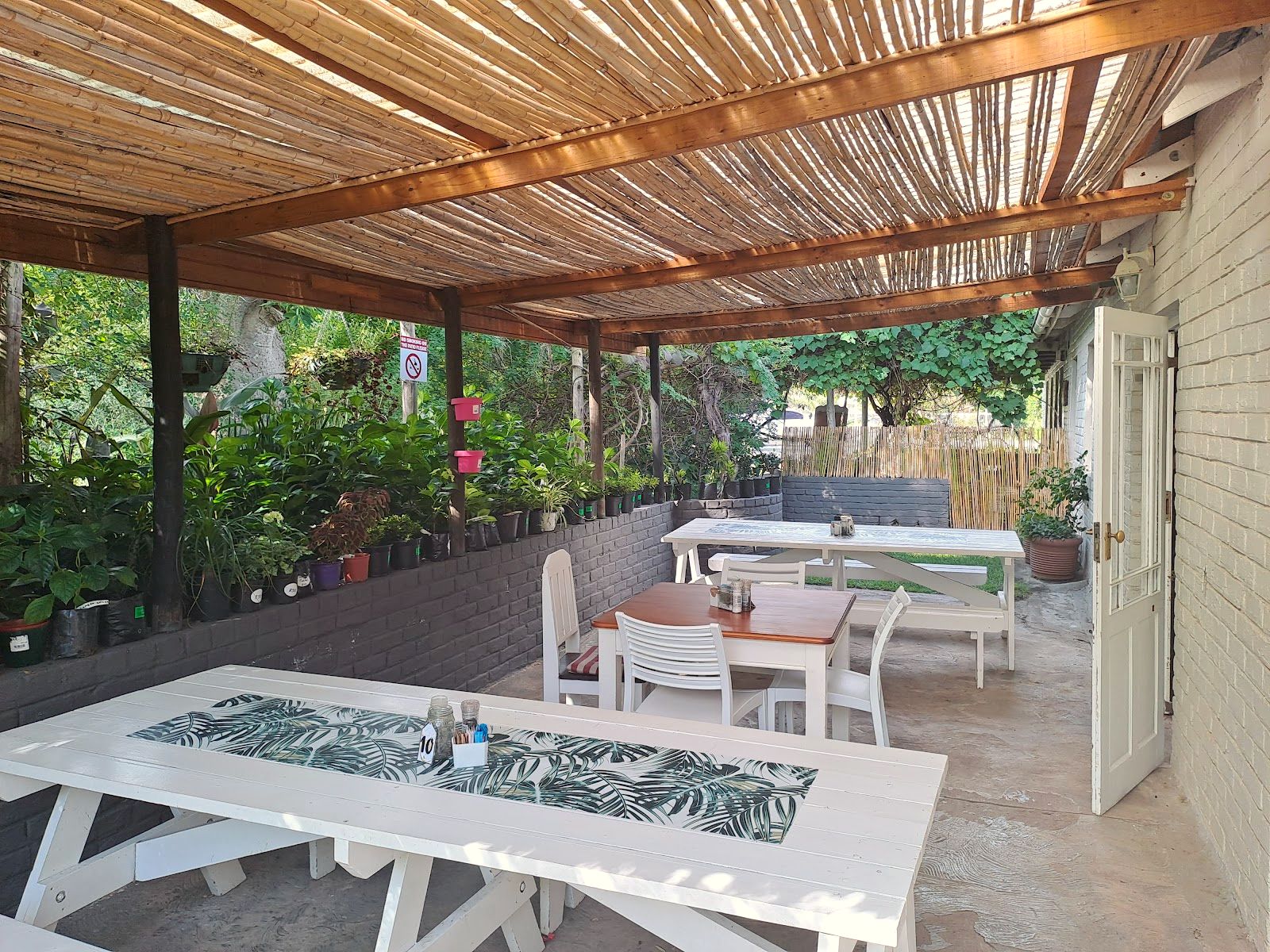 The pergola